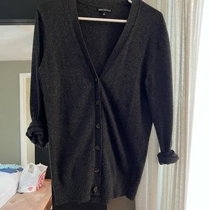 Charcoal grey cardigan